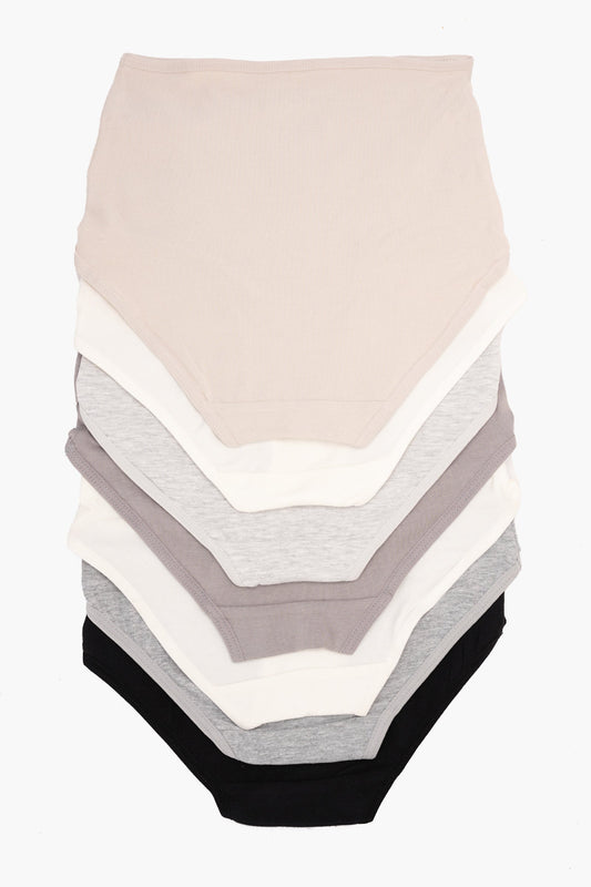 مجموعة من 7 سراويل داخلية كاملة ملونة