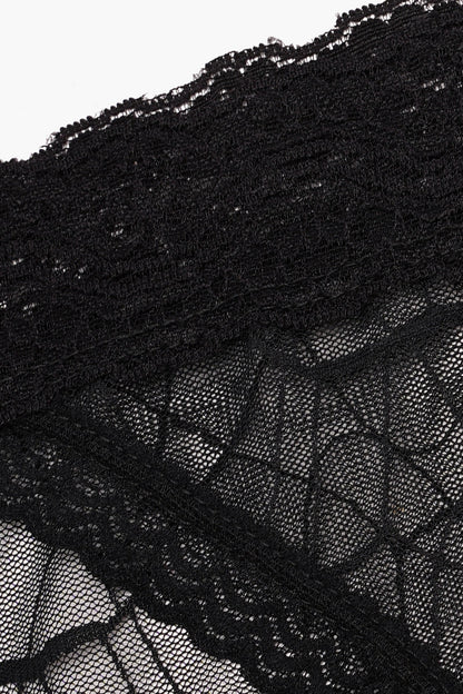 سروال بيكيني دانتيل أساسي