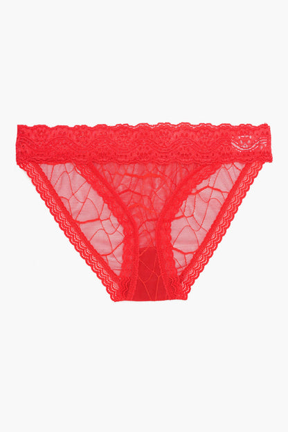 سروال بيكيني دانتيل أساسي