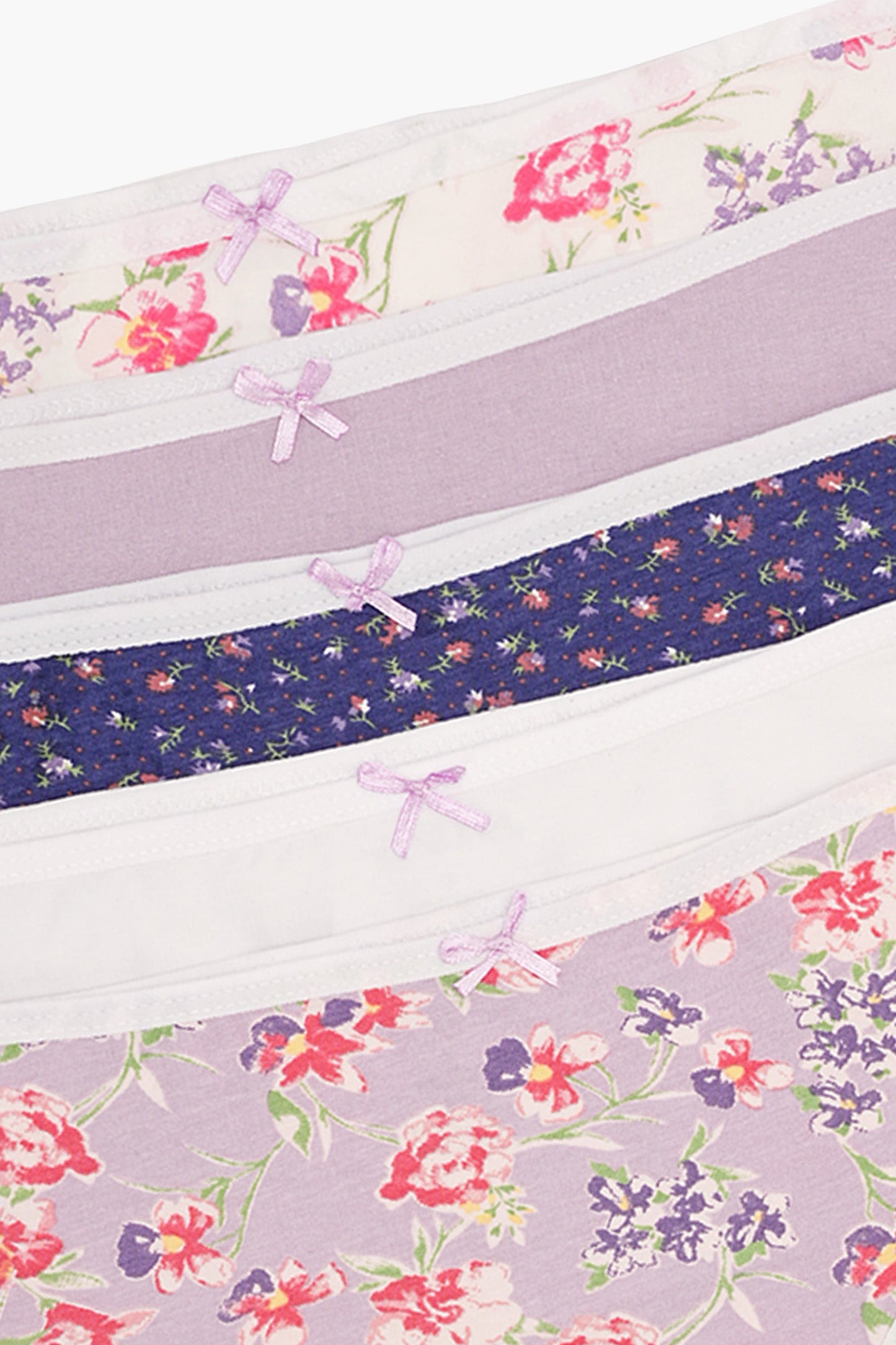 Pack of 5 Colored Brief Panties