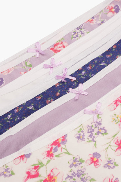 مجموعة من 5 سراويل داخلية للبنات