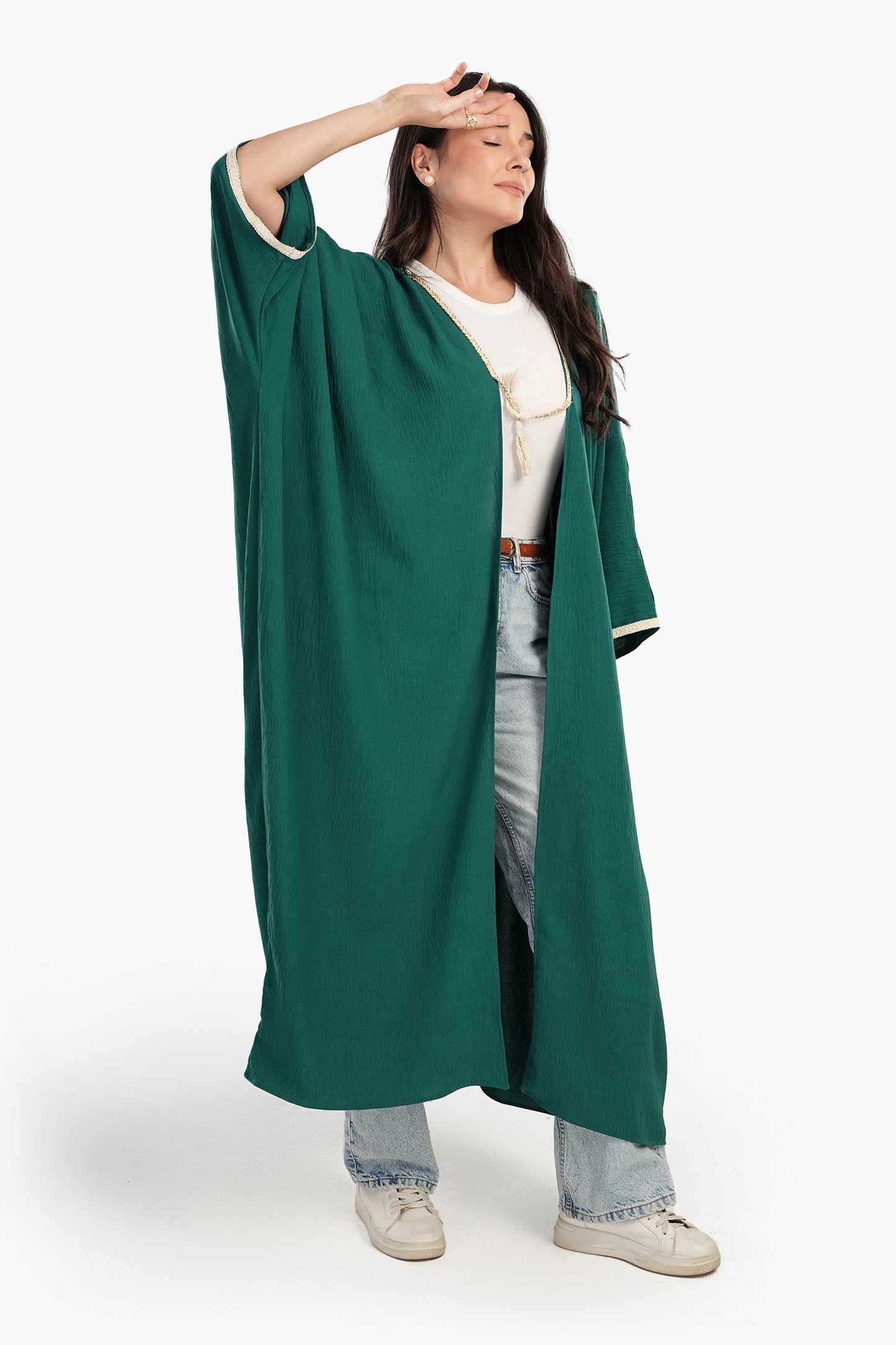 Oversized Open Front Kimono