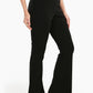 Black High Waist Flare Pants