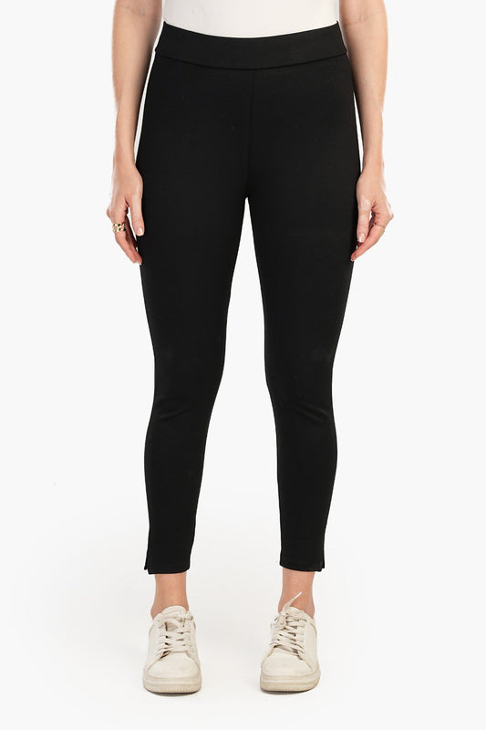 Black Ankle Length Pants