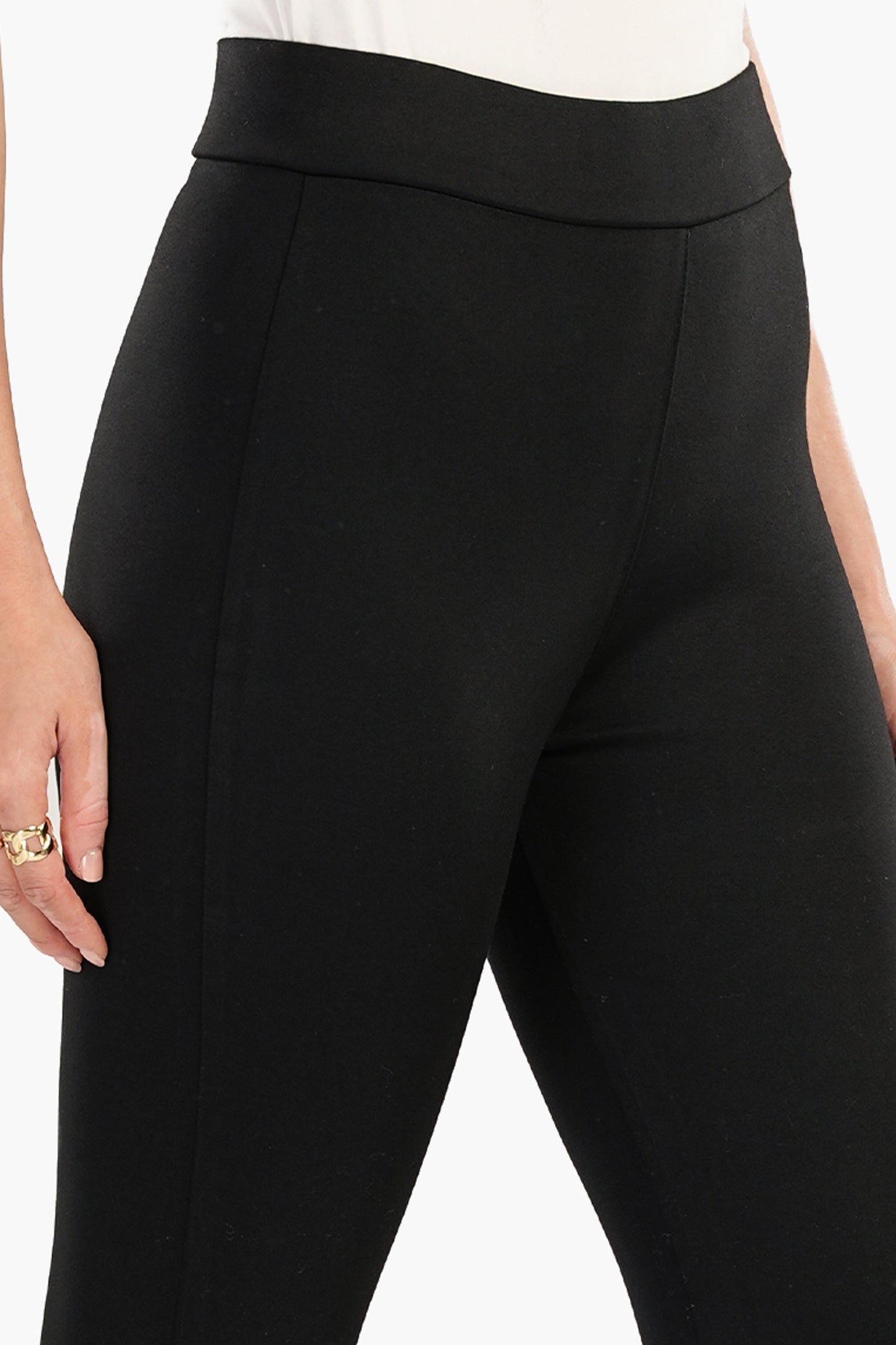 Black Ankle Length Pants