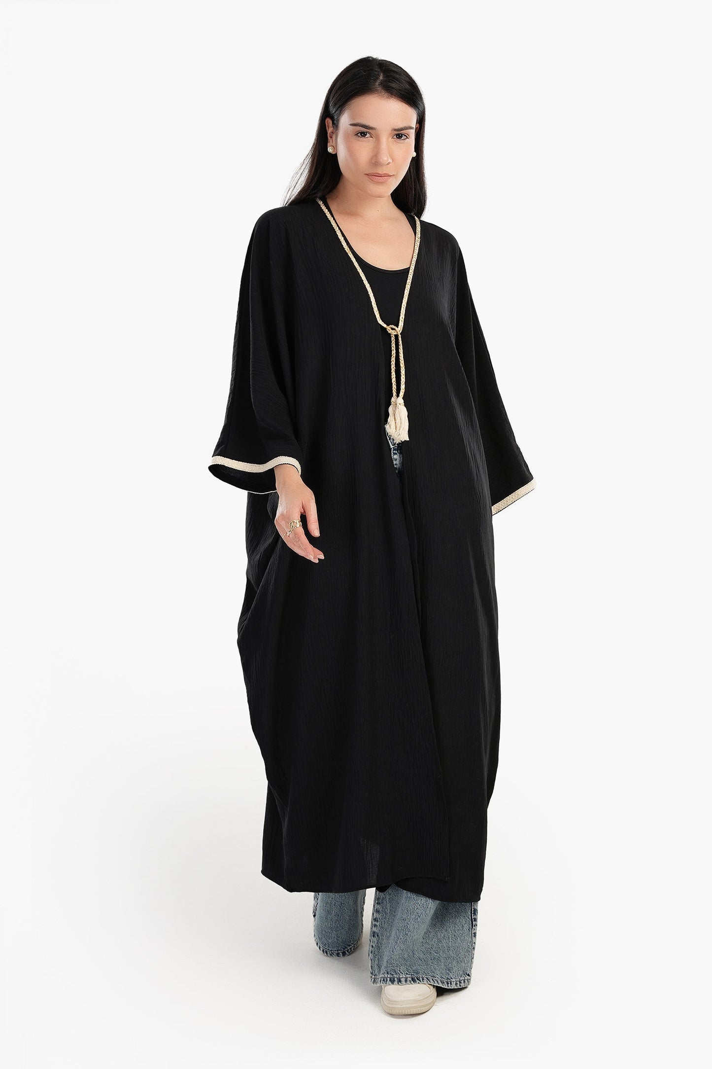 Oversized Open Front Kimono