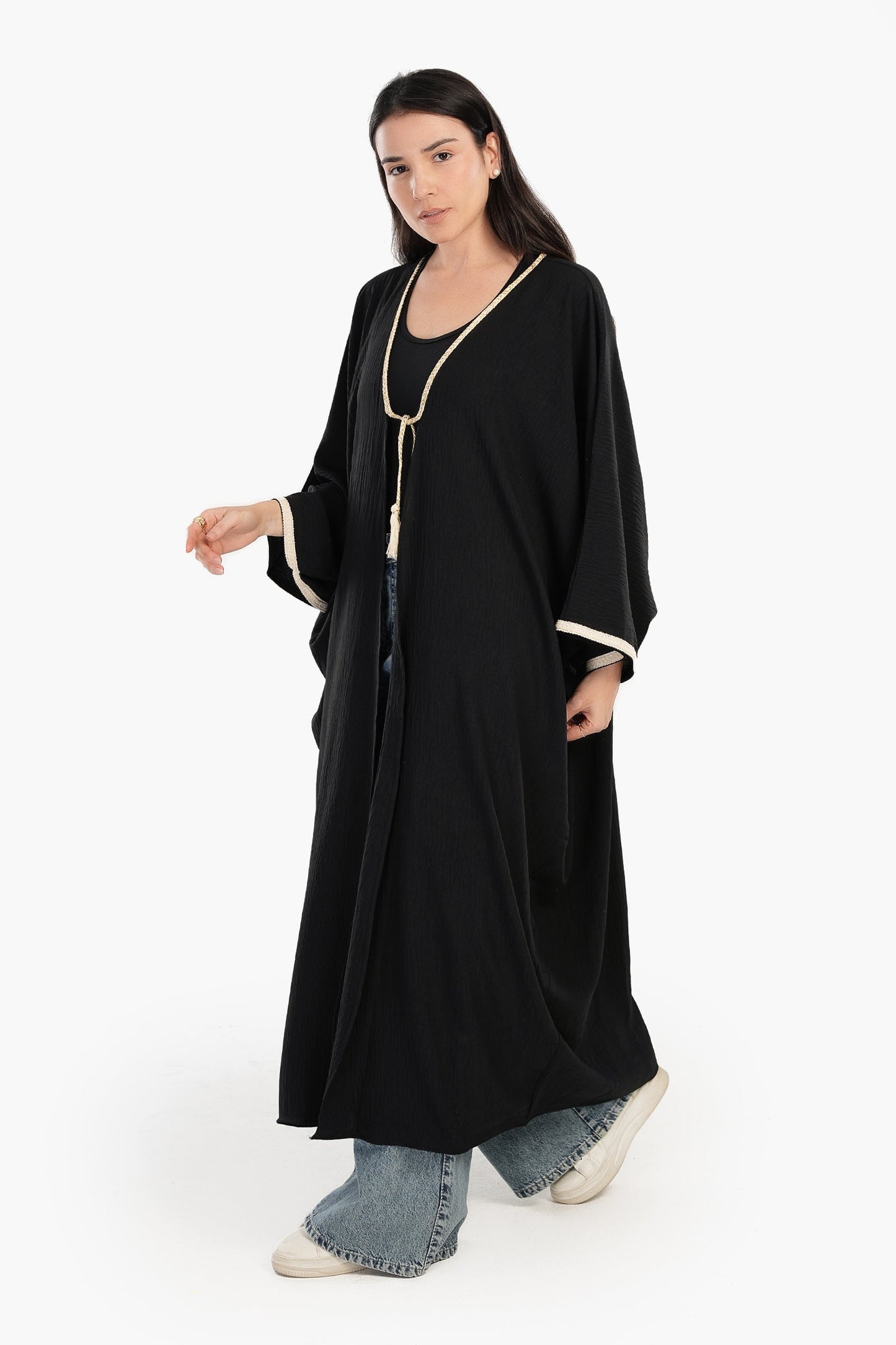 Oversized Open Front Kimono