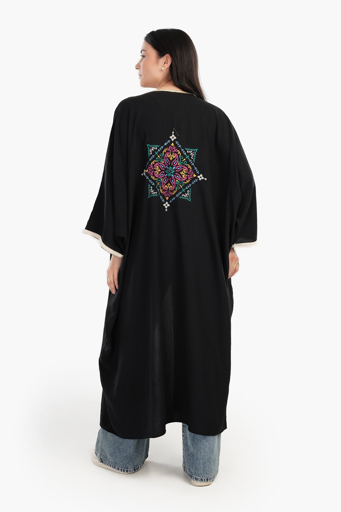 Oversized Open Front Kimono