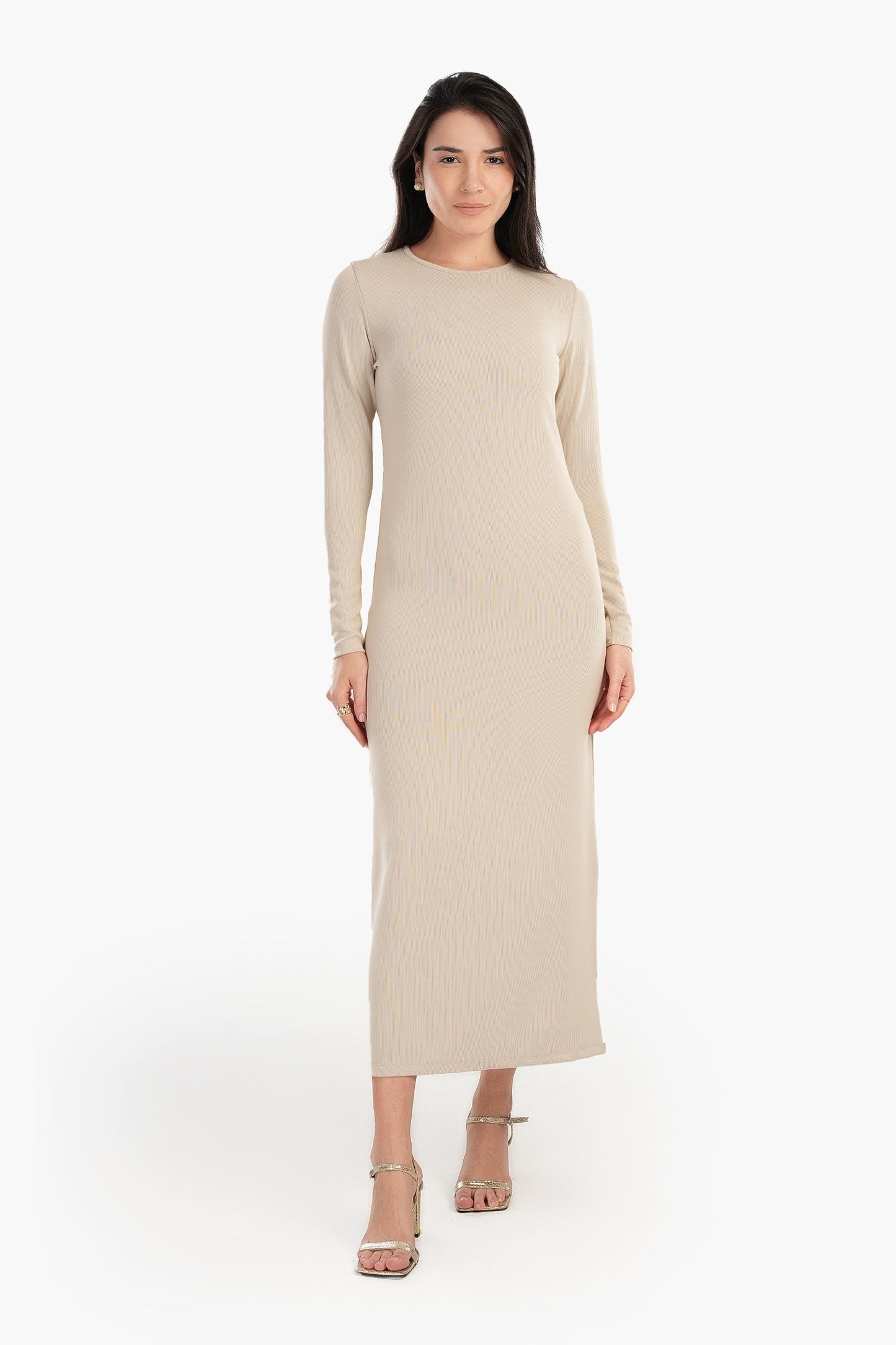 Slim Fit Slip on Dress