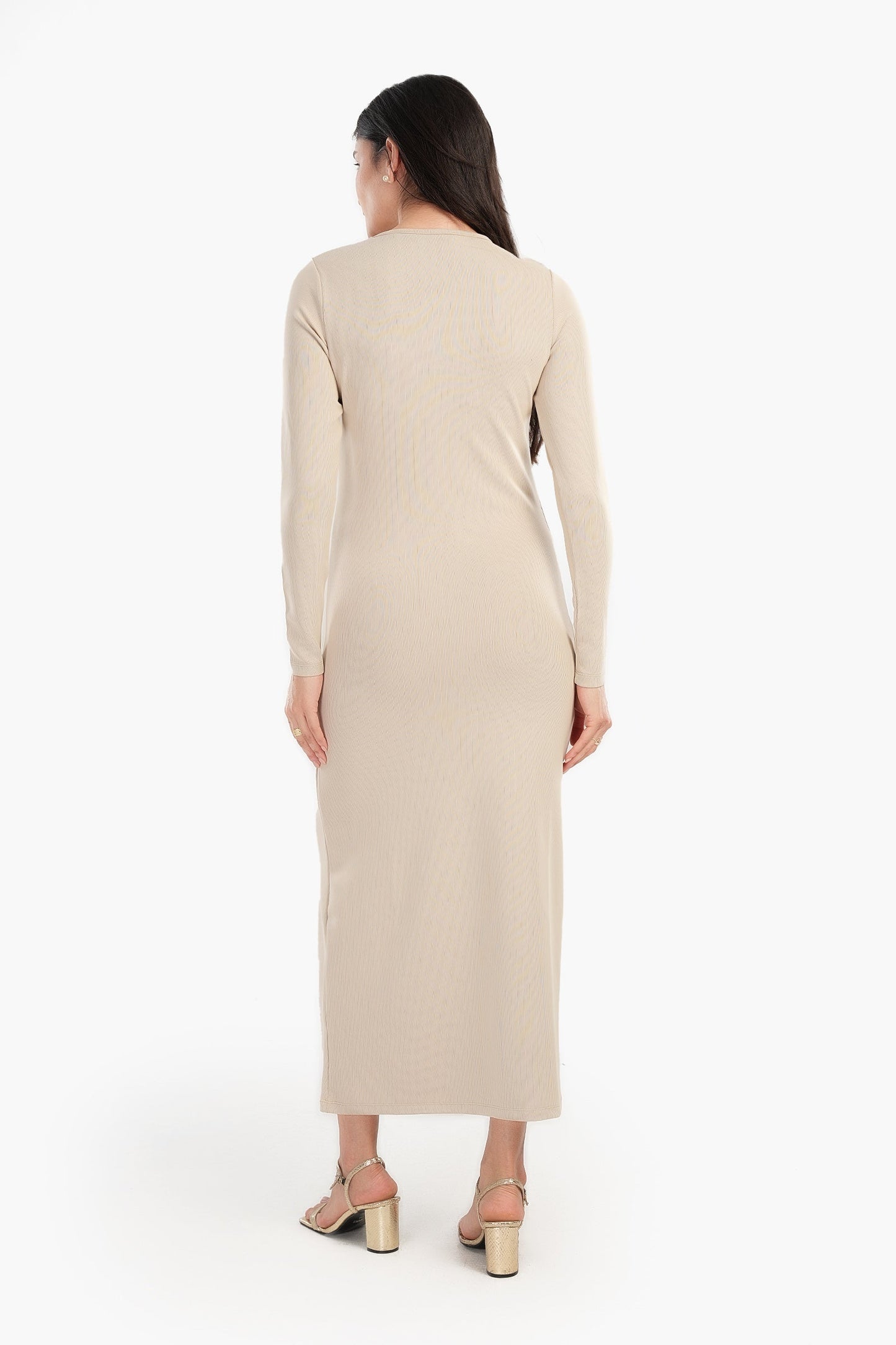 Slim Fit Slip on Dress