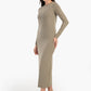 Slim Fit Slip on Dress