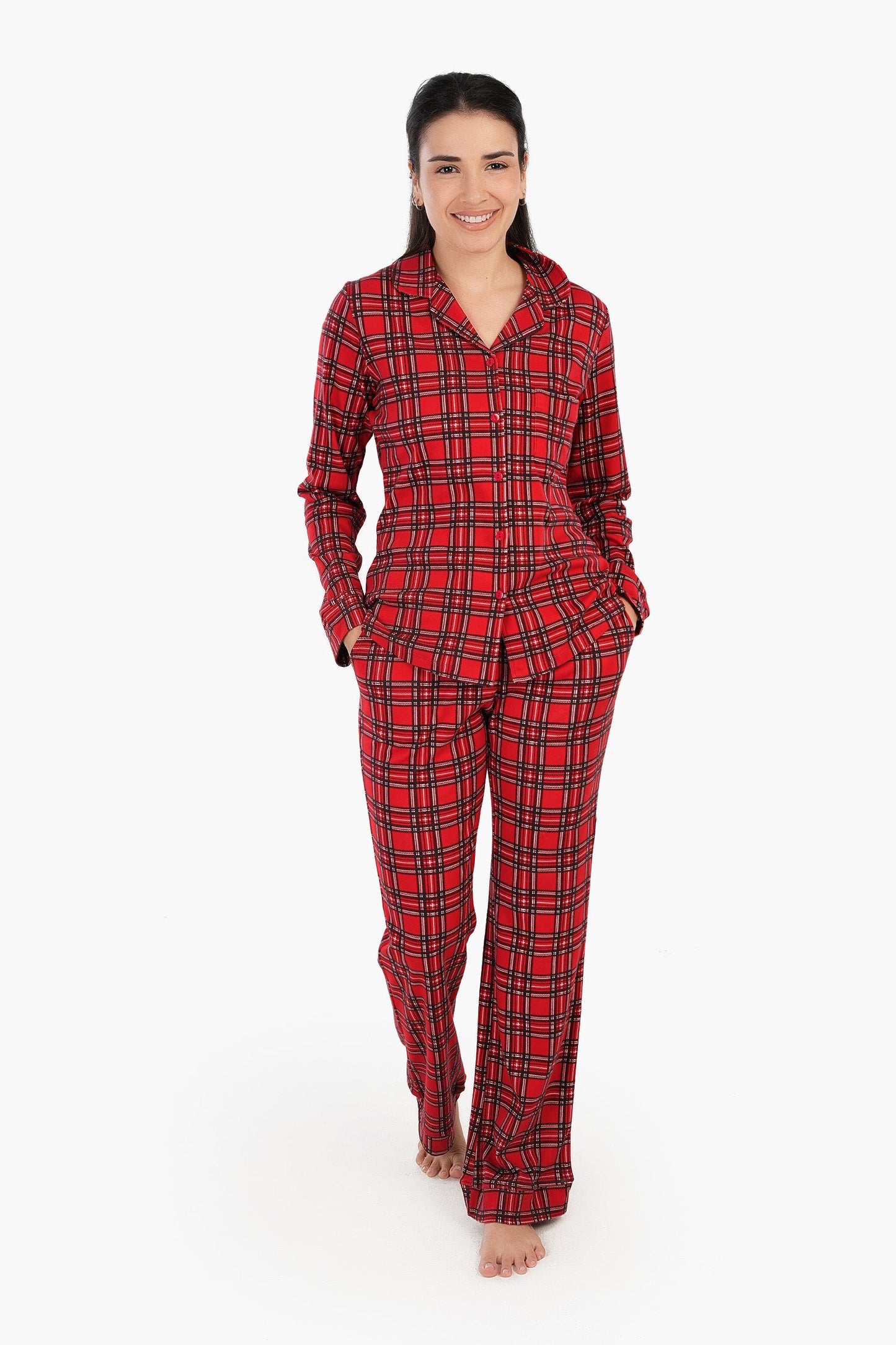 Classic Checkered Pyjama Set