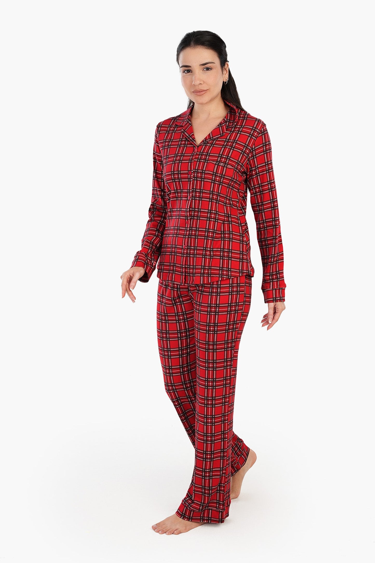 Classic Checkered Pyjama Set