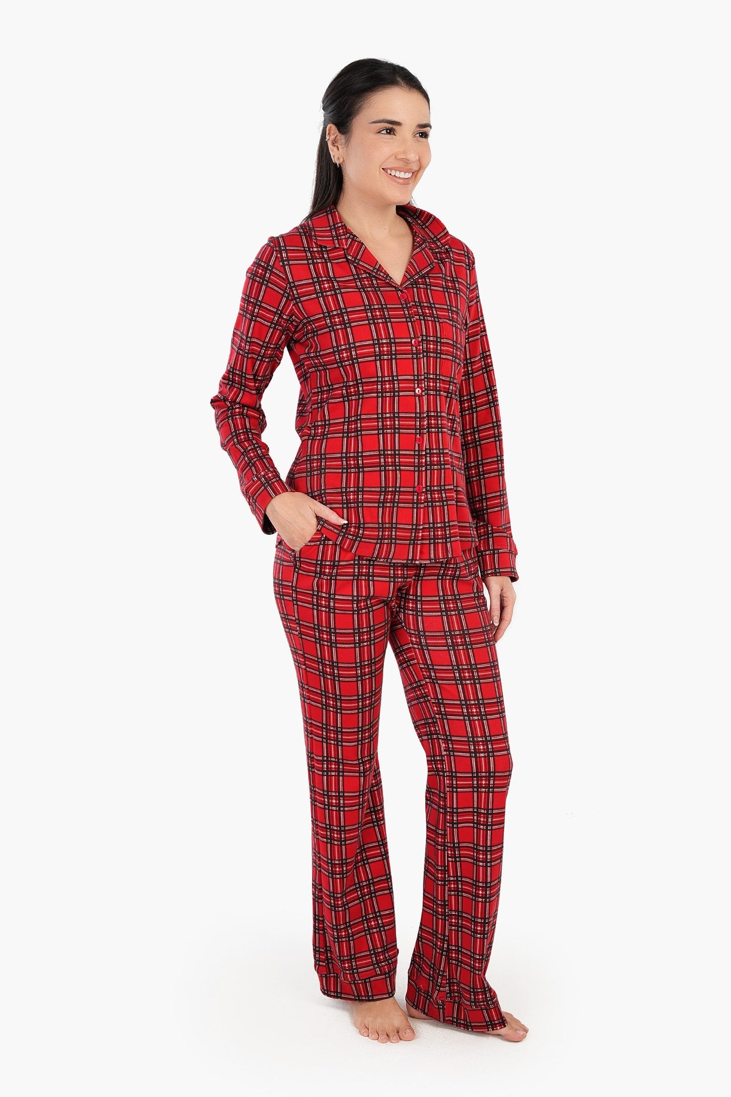 Classic Checkered Pyjama Set