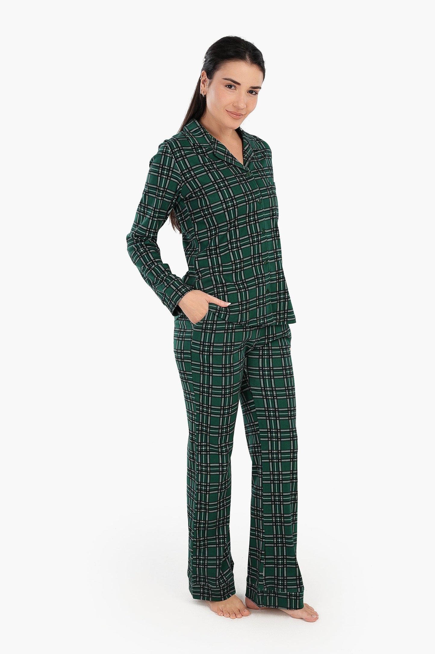 Classic Checkered Pyjama Set