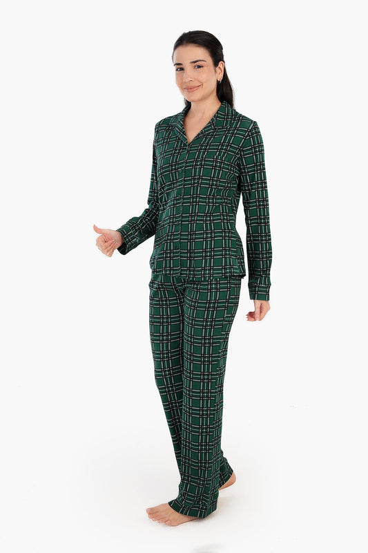 Classic Checkered Pyjama Set