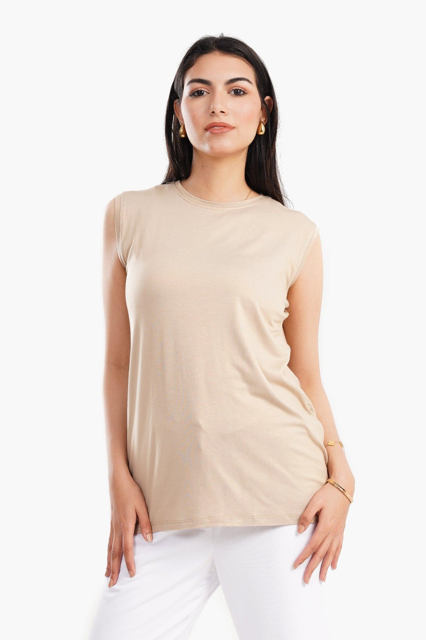 Viscose Slim Fit Top