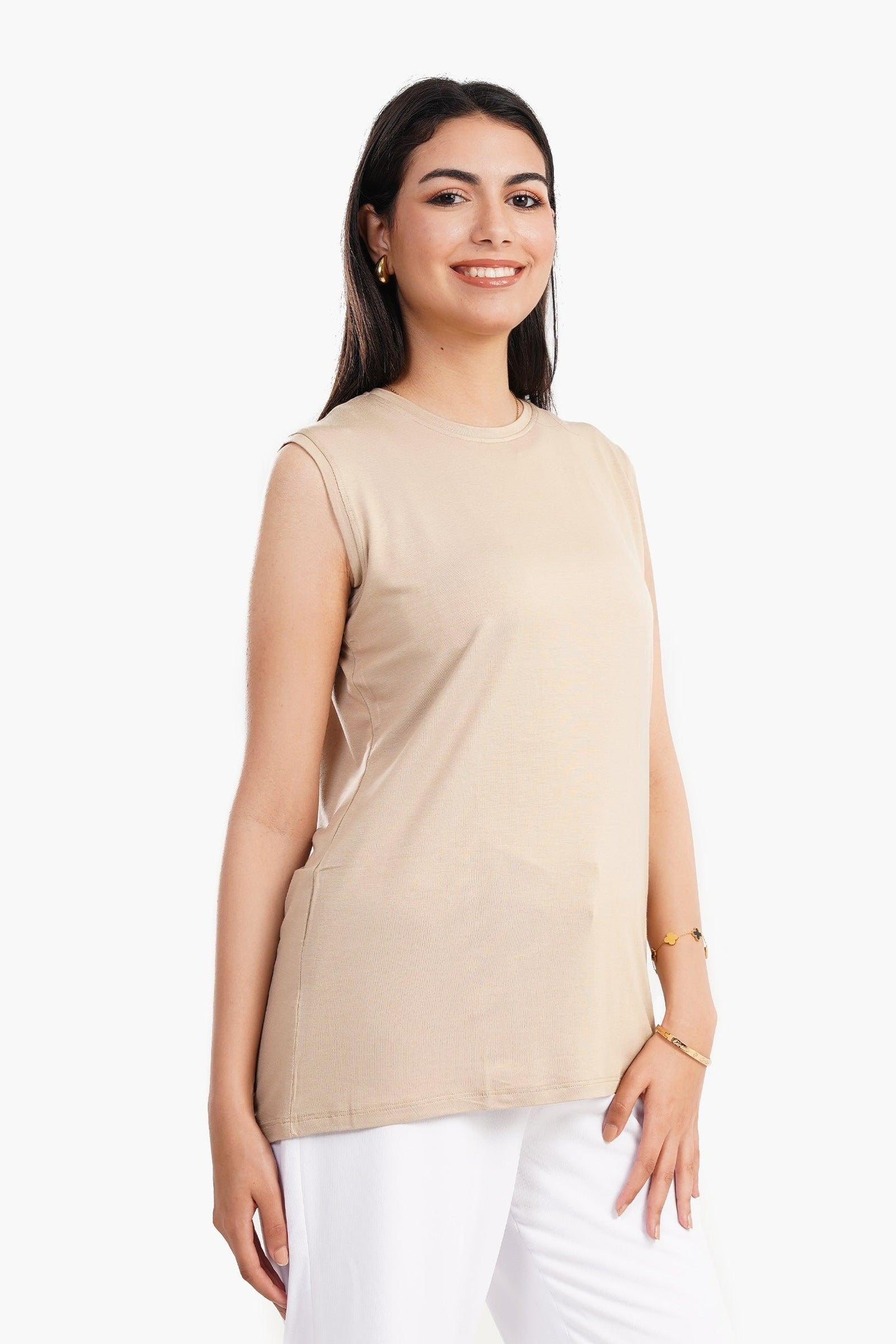 Viscose Slim Fit Top