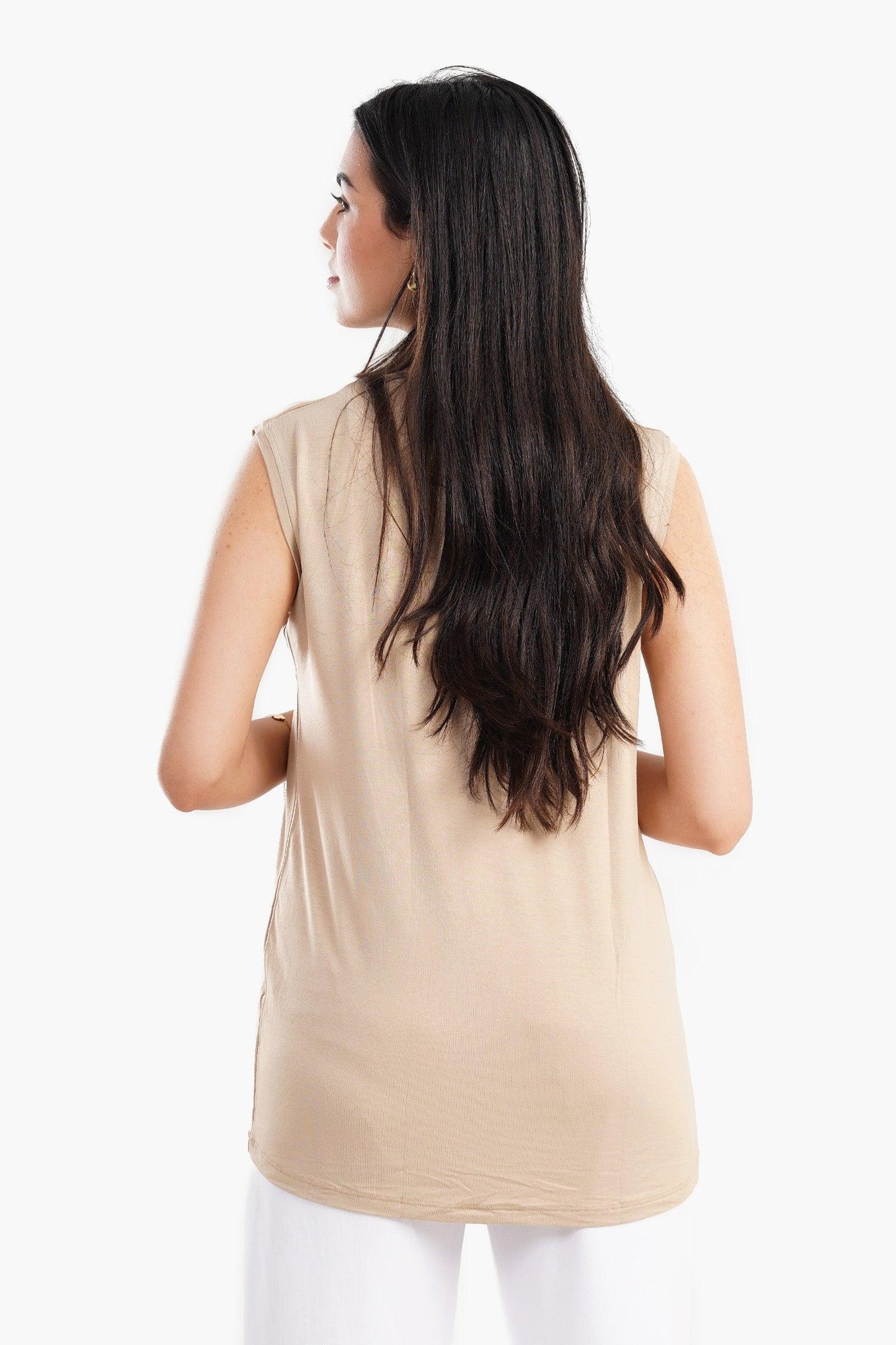 Viscose Slim Fit Top