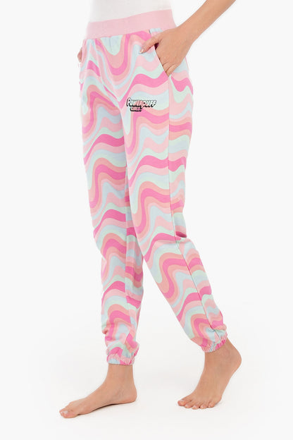 بنطال بيجاما باور باف جيرلز مع حاشية مرنة