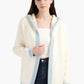 Color Piping Hem Cardigan