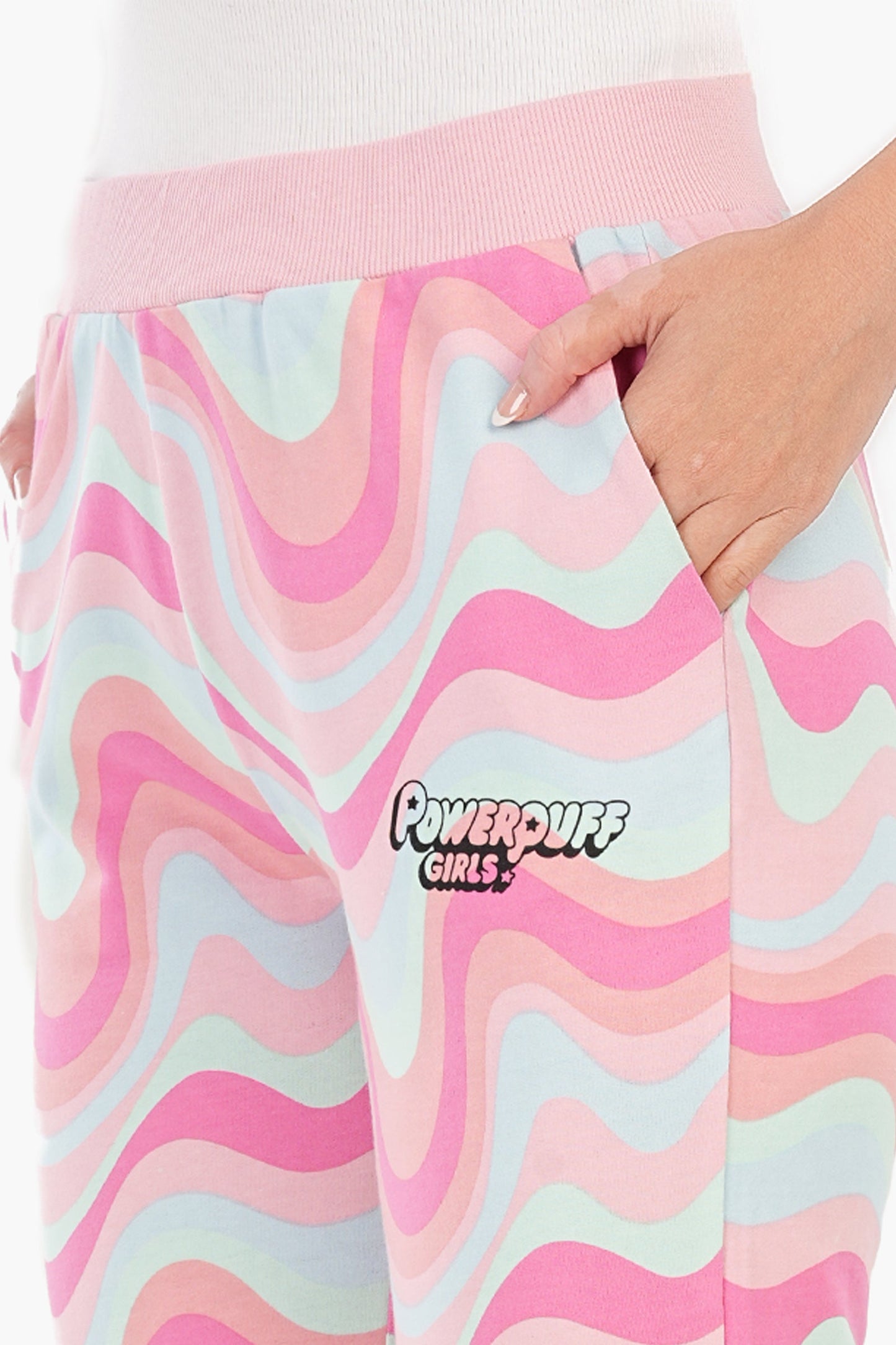 Powerpuff Girls Pyjama Pants with Elastic Hem