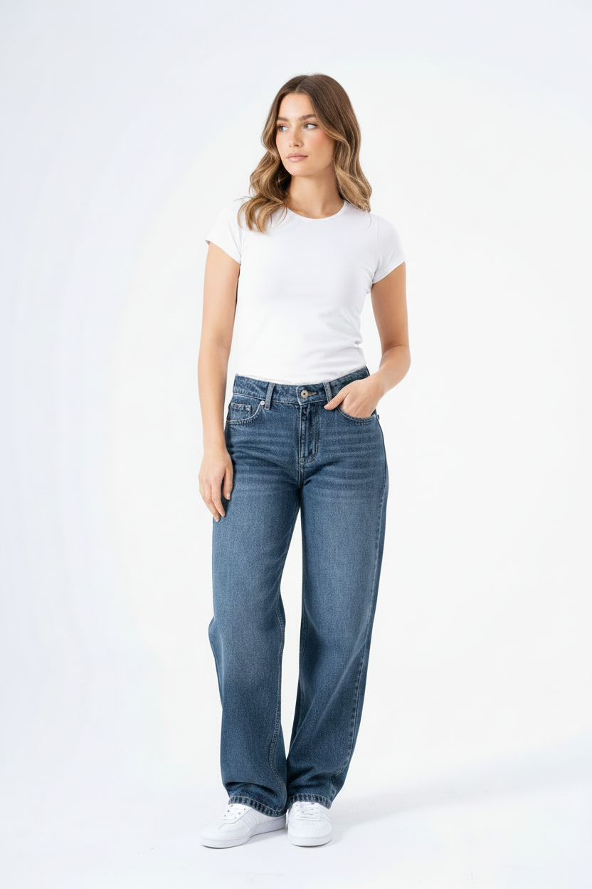 Blue Energy Straight Denim