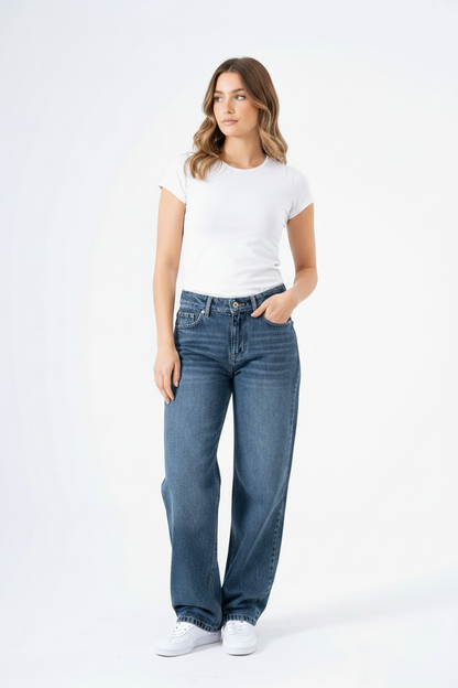 Blue Energy Straight Denim