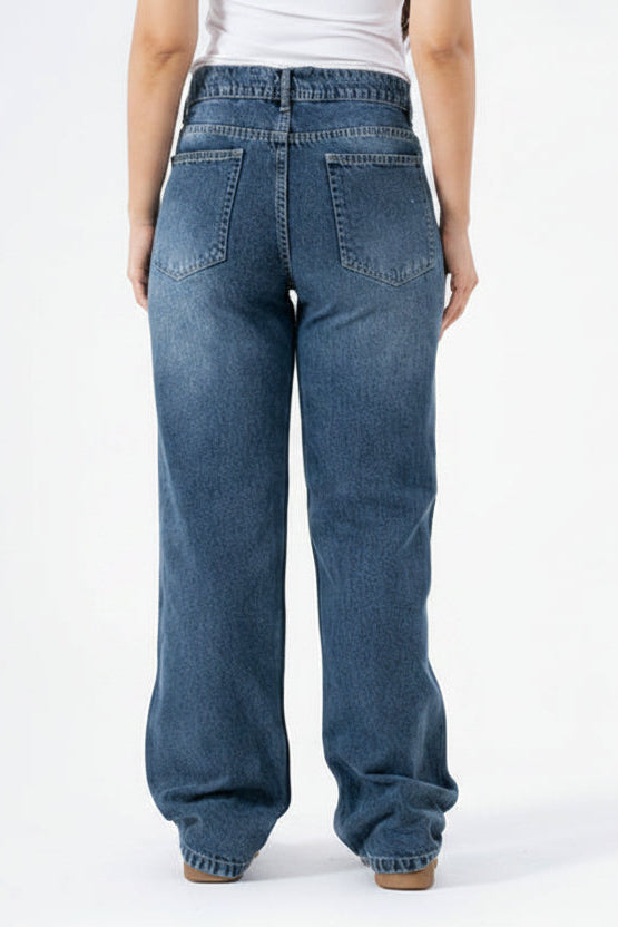 Blue Energy Straight Denim