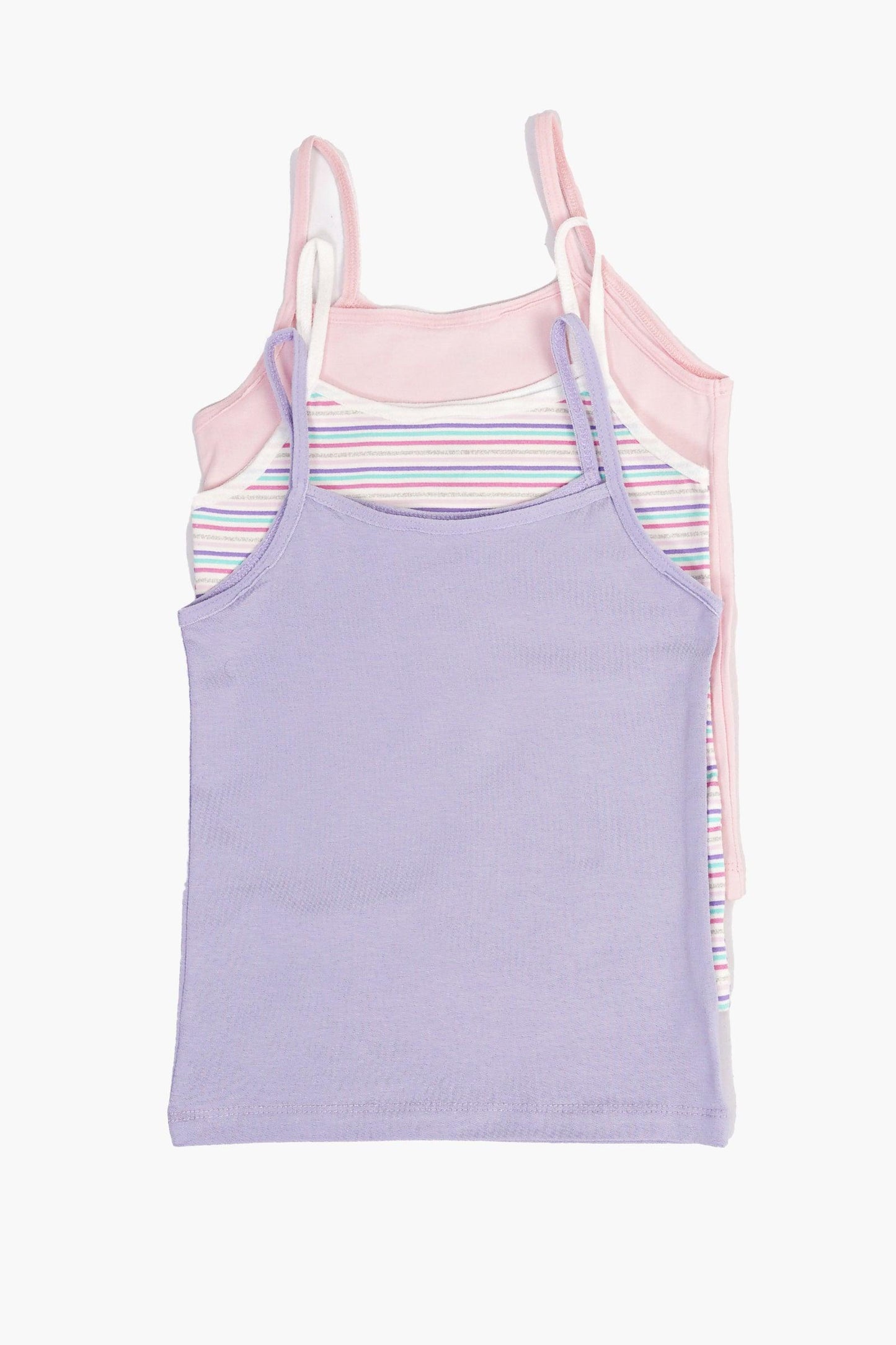 Pack of 3 Cami Tops for Girls