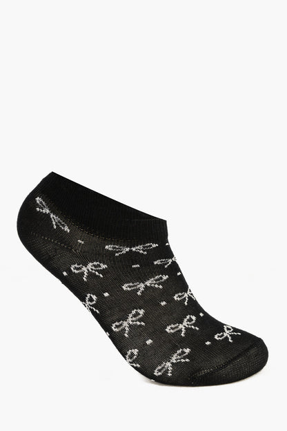 جوارب فيونكة للبنات - 5 أزواج