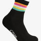 Set of 3 Pairs of Striped Quarter Length Socks