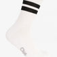 Set of 2 Pairs of Lurex Quarter Length Socks