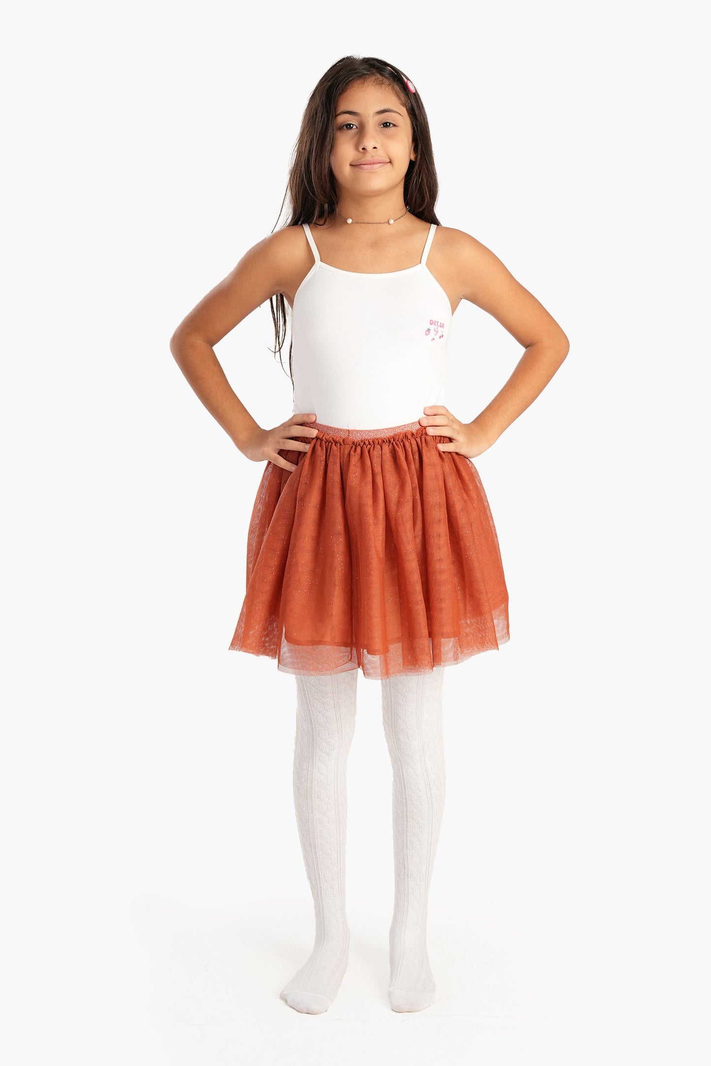 كولون قطن سادة للبنات