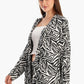 All Over Bi-Tone Print Jacket