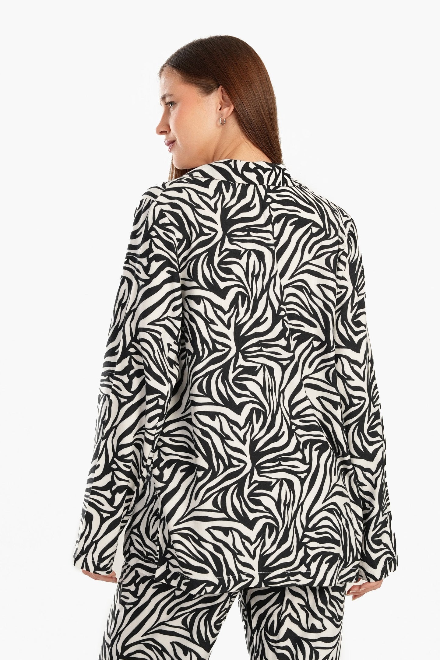 All Over Bi-Tone Print Jacket