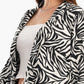 All Over Bi-Tone Print Jacket