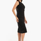 Below Knee Ribbed Dress