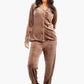 Carina Velvet Classic Pyjama Set