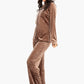 Carina Velvet Classic Pyjama Set