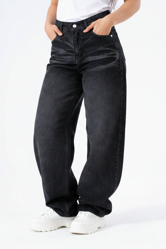 Dark Smoky Baggy Denim