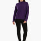 High Ribbed Neck Pullover