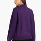 High Ribbed Neck Pullover