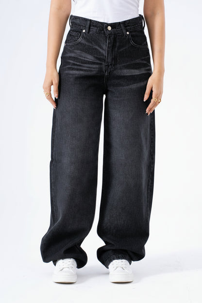 Dark Smoky Baggy Denim