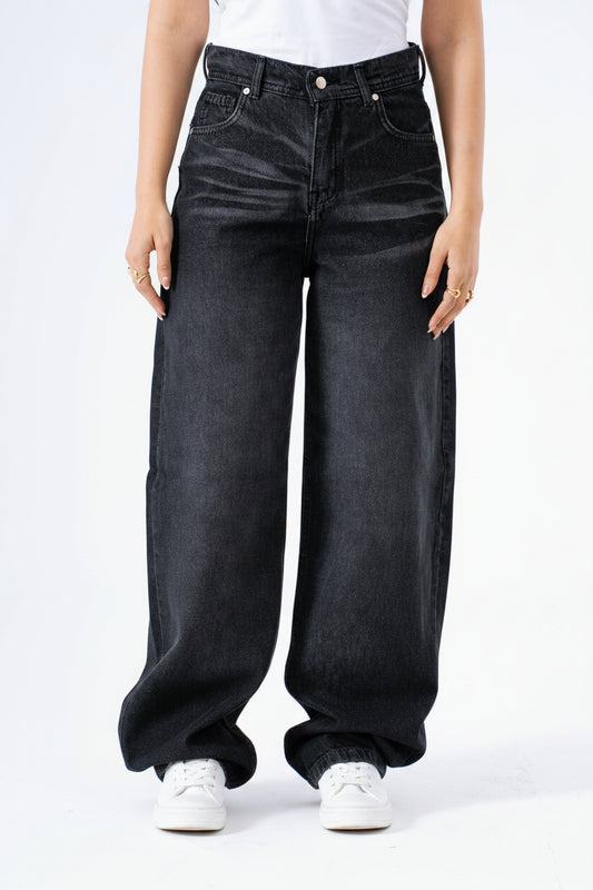 Dark Smoky Baggy Denim