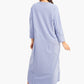 Maxi Nightgown with Round Hem