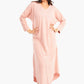 Maxi Nightgown with Round Hem