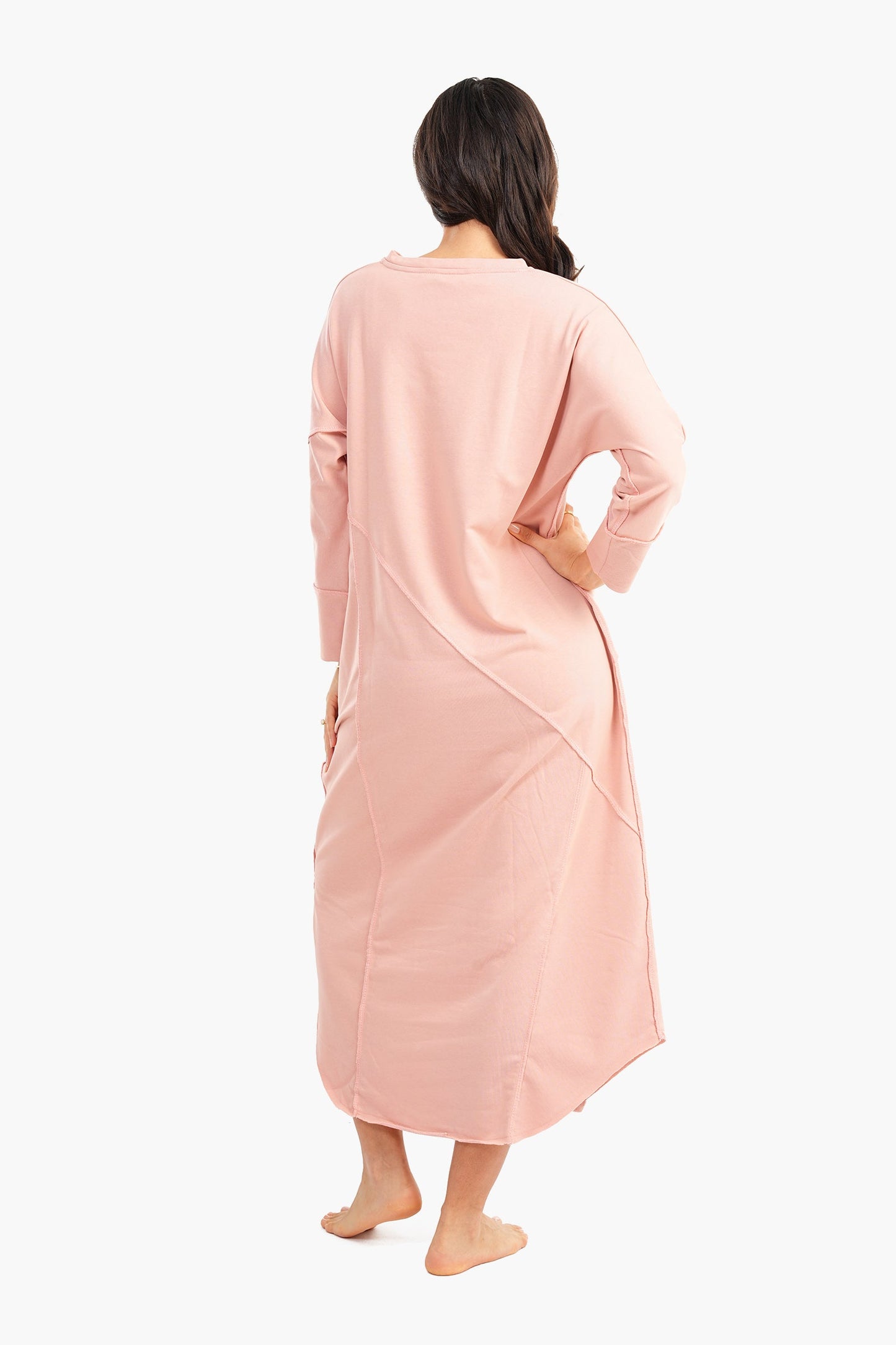 Maxi Nightgown with Round Hem