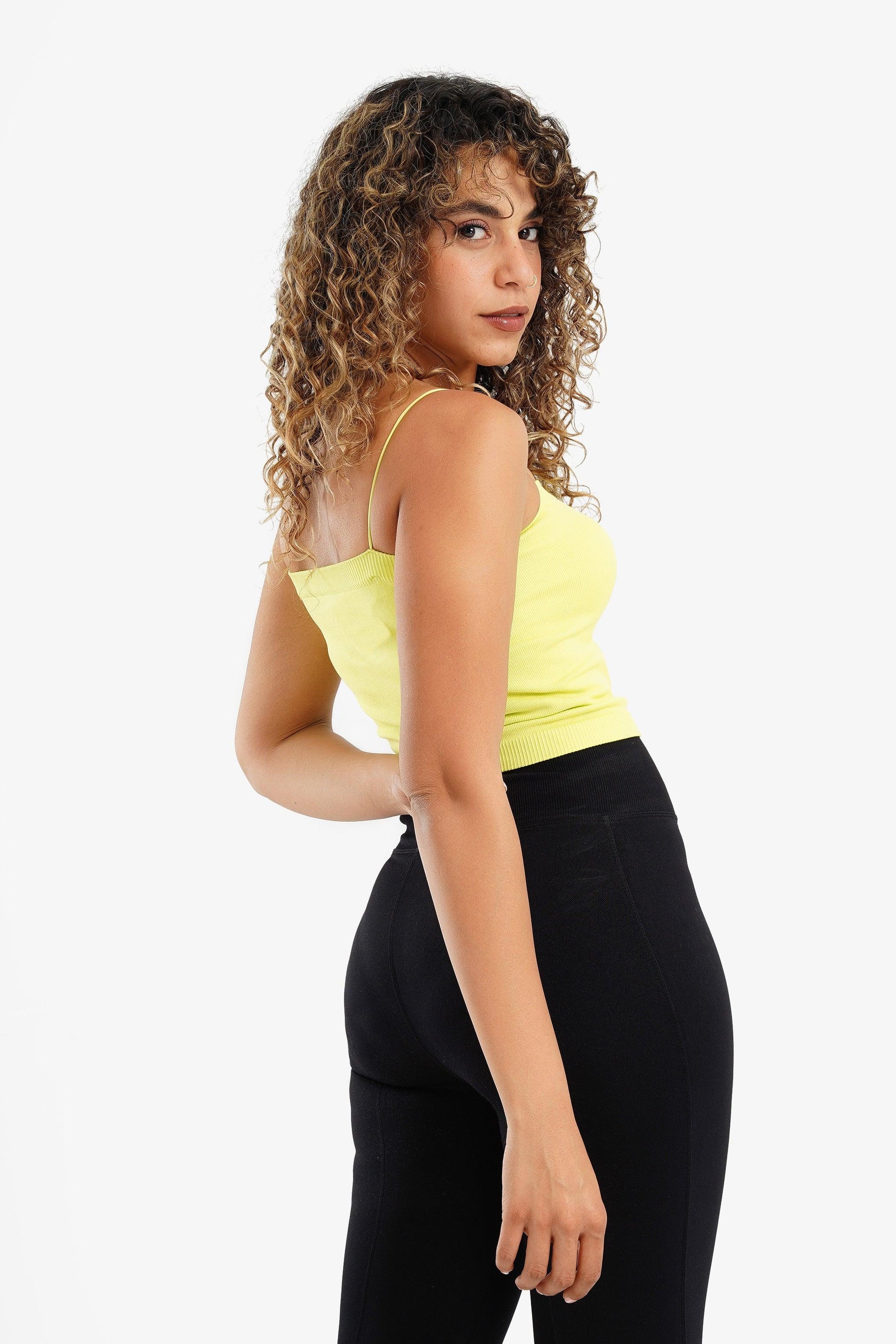 Spaghetti Straps Cropped Top - Carina - ??Ã¢â‚¬â„¢????????ÃƒÂ±??Ã¯Â¿Â½ÃƒÂ¿??Ã†â€™?ÃƒÂ¿????