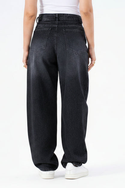 Dark Smoky Baggy Denim